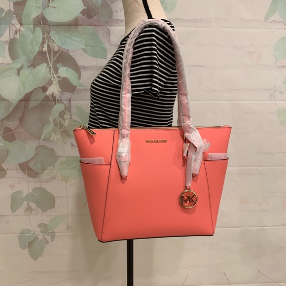 Michael Kors Charlotte Large Top Zip Tote - Picture 8 of 10